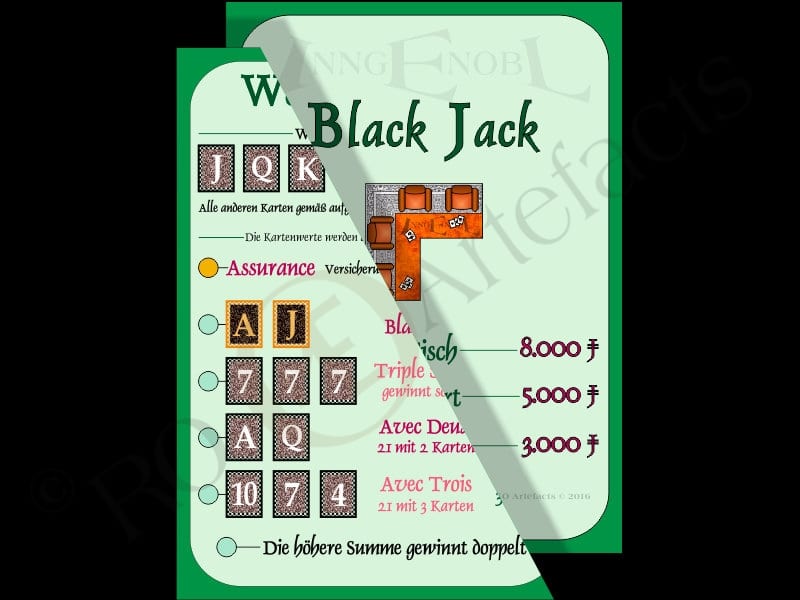 Casinospiel InngEnobL® Das Spiel im Spiel RO mEO Artefacts®